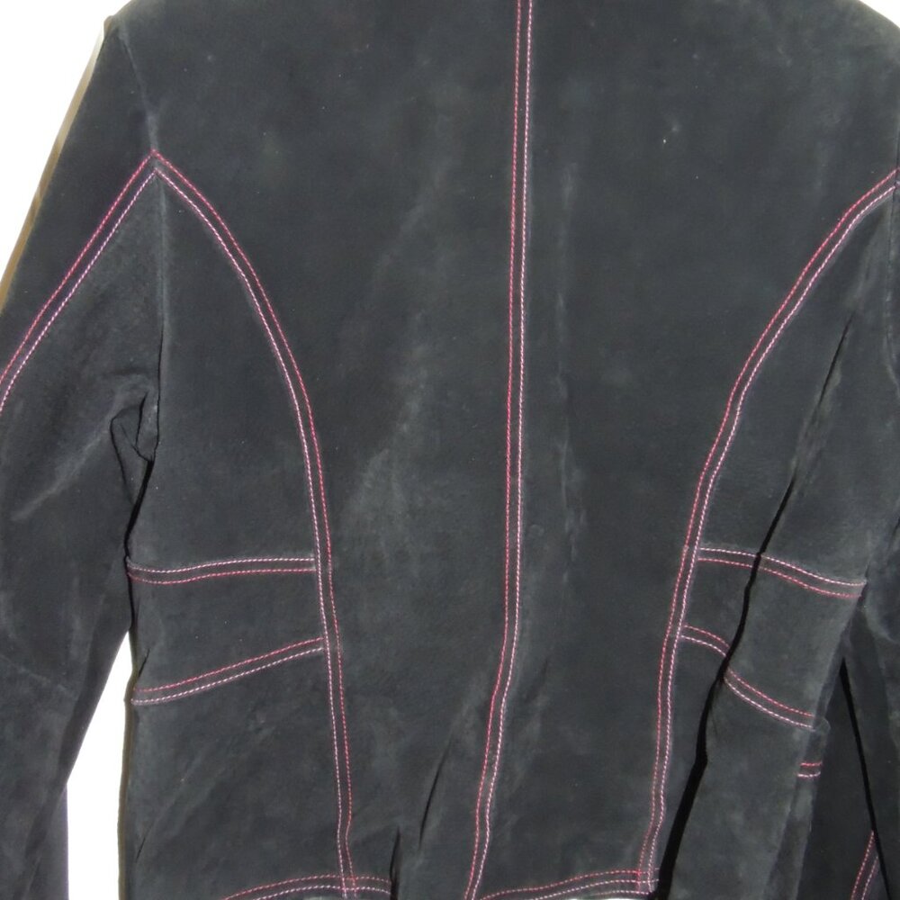 Suede, leather coat - Picture 7 of 9
